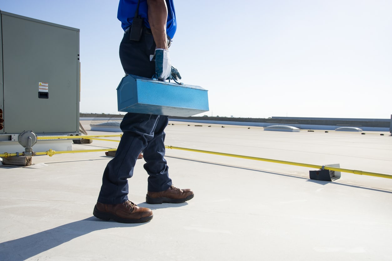 What Flat Roofs Can You Walk On?